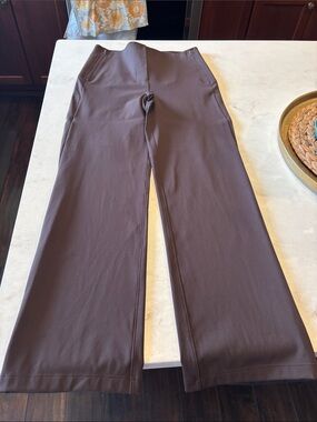 lululemon athletica Brown Wide-Leg Pants